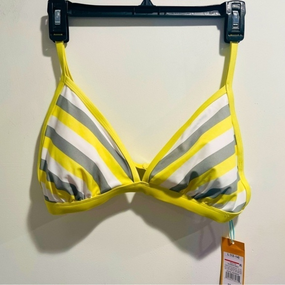 Kona Sol Women's Triangle Bikini Top Large Size